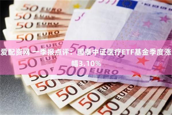 愛配資網 一季報點評：國泰中證醫療ETF基金季度漲幅3.10%